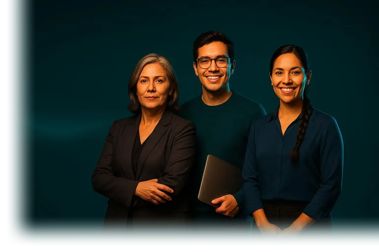Equipo de una PyME mexicana sobre el agua honda de la marca